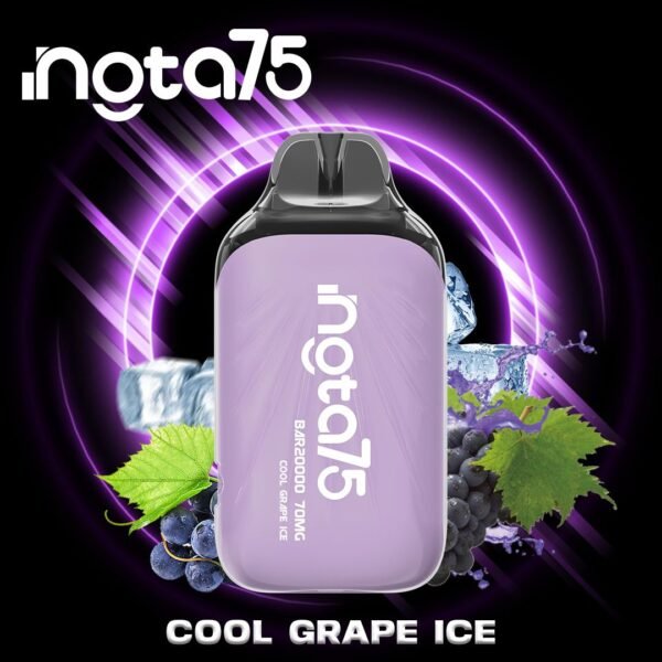 NOTA 75 Desechable 20K puff COOL GRAPE ICE